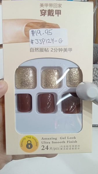 Press On Toe Nails JJP1