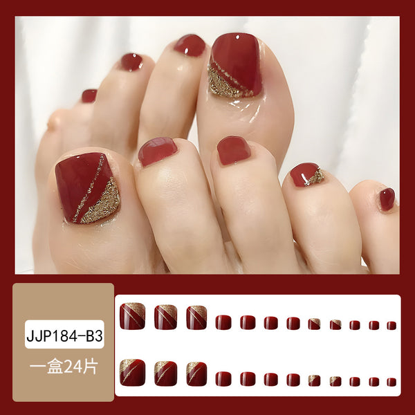 Press On Toe Nails JJP1