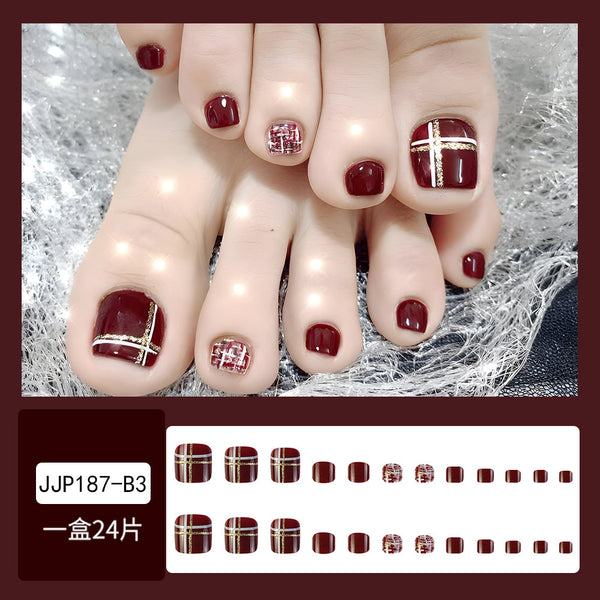 Press On Toe Nails JJP1