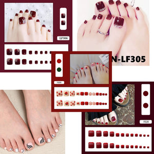 Press On Toe Nails LF