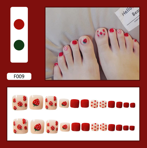 Press On Toe Nails LF