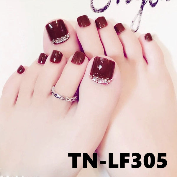 Press On Toe Nails LF