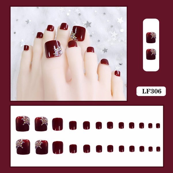 Press On Toe Nails LF
