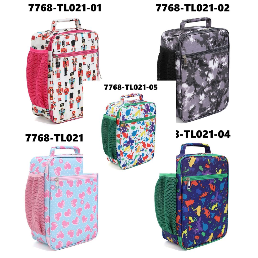 Patterned Children Lunch Bags