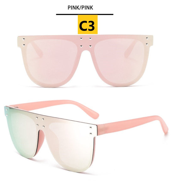 Semi-Circle Frame Sunglasses