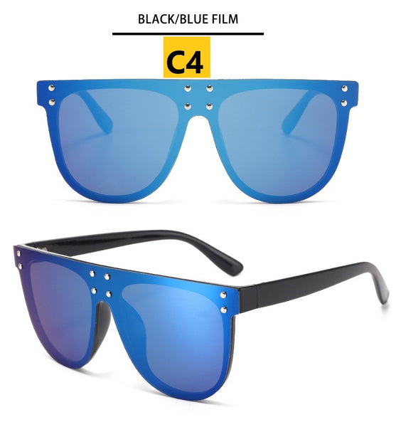 Semi-Circle Frame Sunglasses