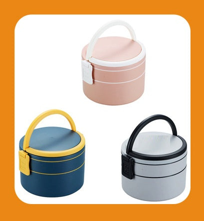 Microwavable Lunch Box Set Round