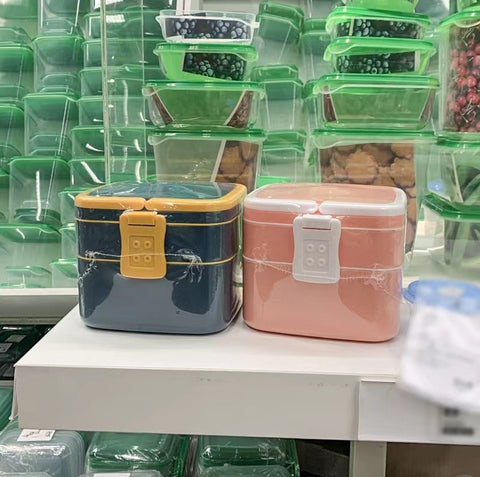 Microwavable Lunch Box Set Square