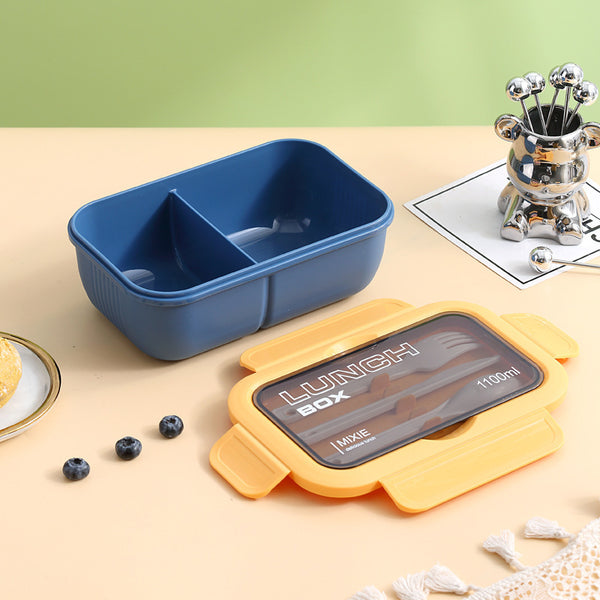Microwavable Lunch Container with Compartments 2 Compartments