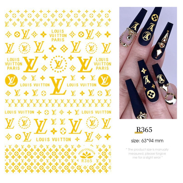Branded Nail Art Stickers