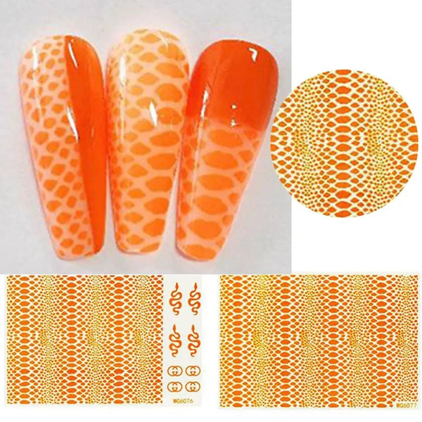 Nail Sticker 6076 & 6077