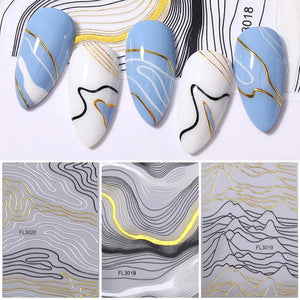 Nail Stickers FL30