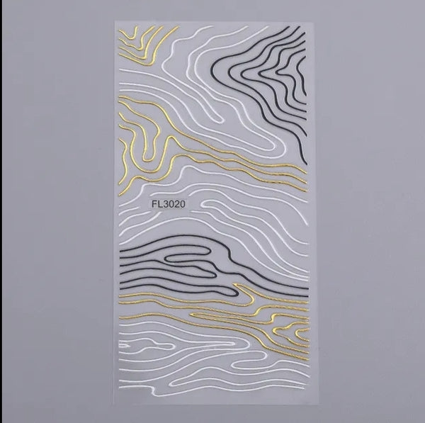 Nail Stickers FL30