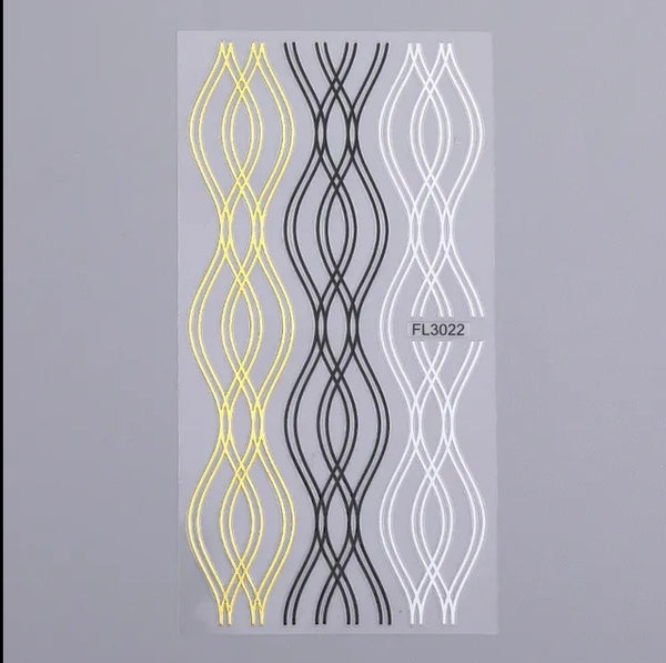 Nail Stickers FL30
