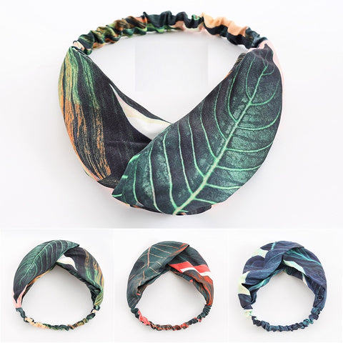 Water Print Cotton Headband