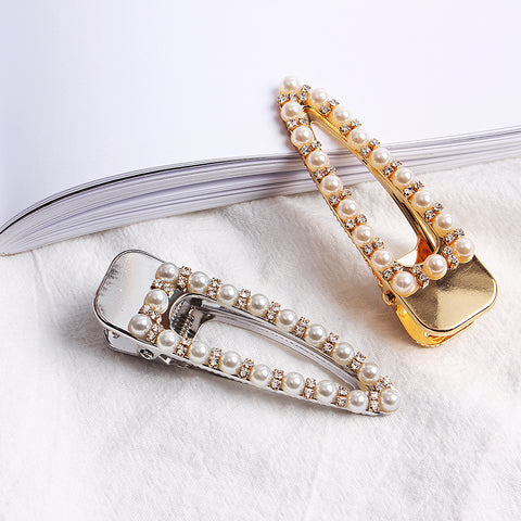 Large Pearl Hair Clip