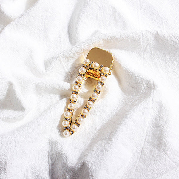 Large Pearl Hair Clip