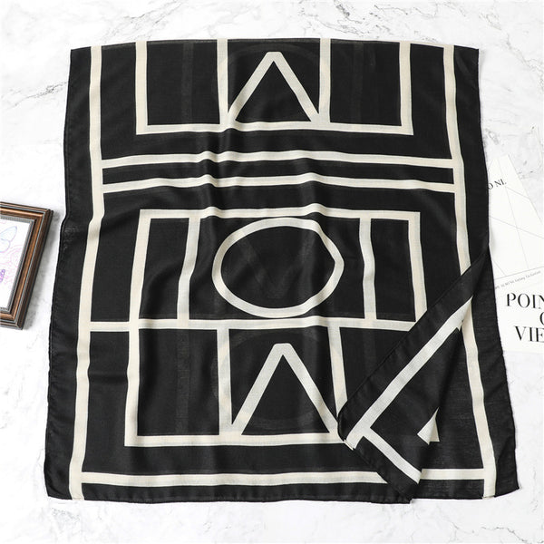 Big Linen Scarf M26