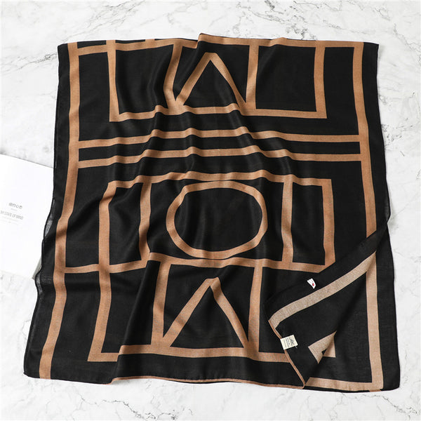 Big Linen Scarf M26