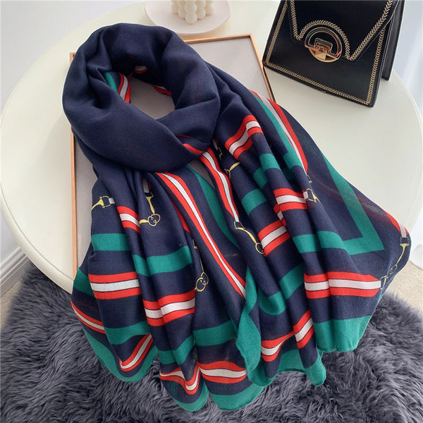 Big Linen Scarf M83