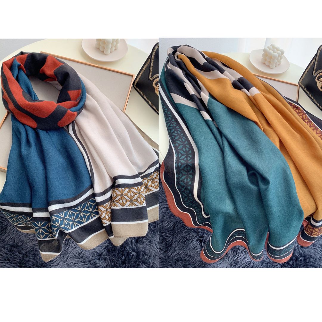 Big Linen Scarf M82