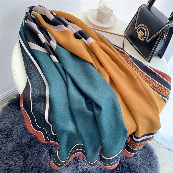 Big Linen Scarf M82