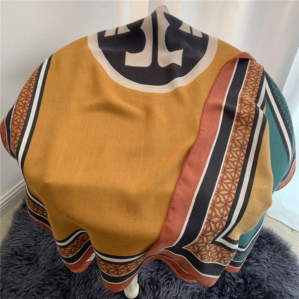 Big Linen Scarf M82