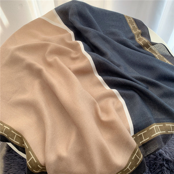 Big Linen Scarf M79