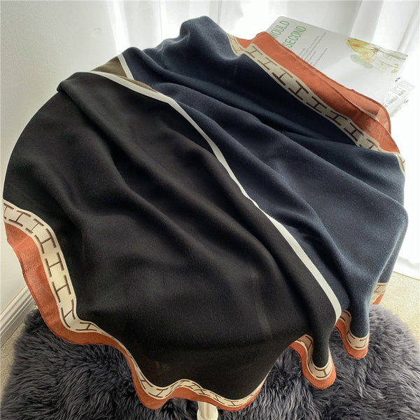 Big Linen Scarf M79