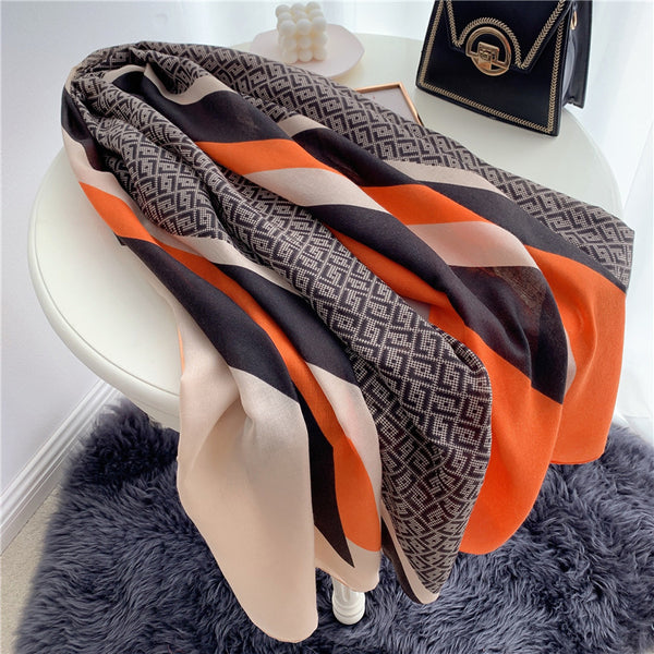 Big Linen Scarf M92