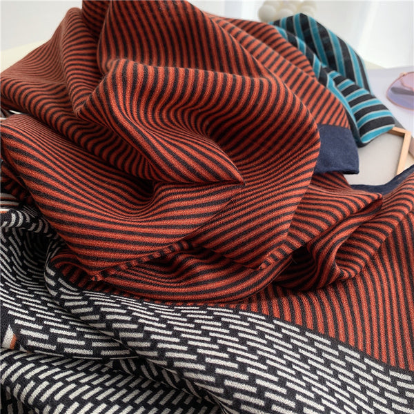 Big Linen Scarf M89