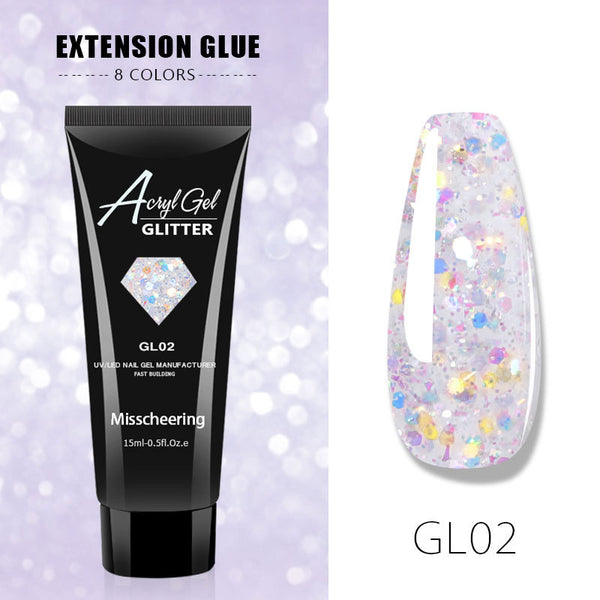 Glitter Poly Gel