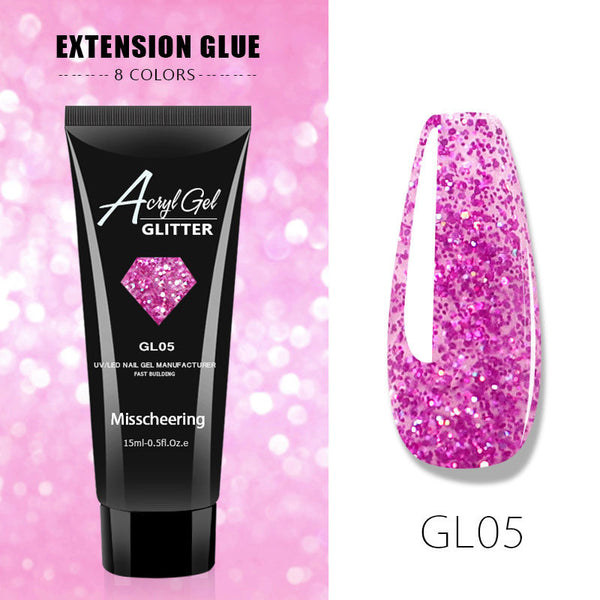 Glitter Poly Gel