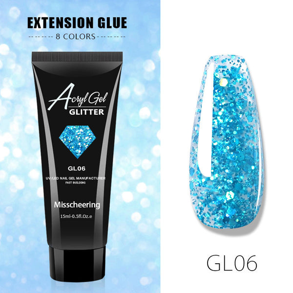 Glitter Poly Gel