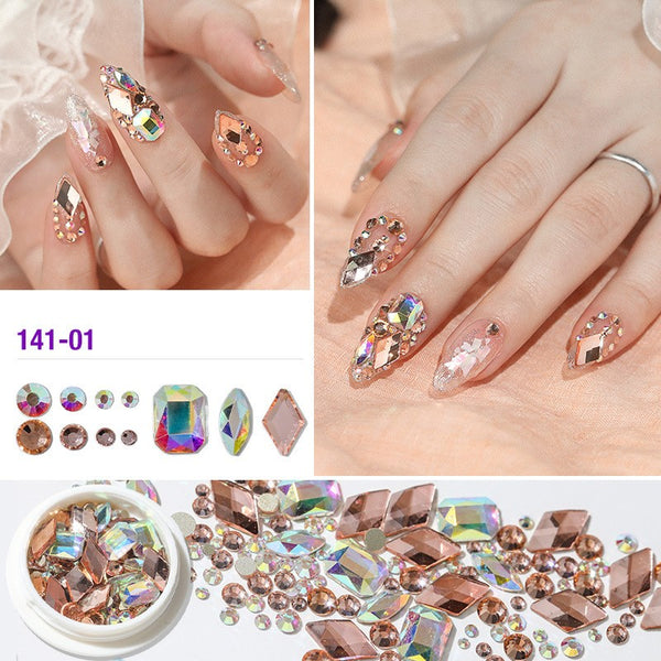 Nail Art Flat Bottom Rhinestones