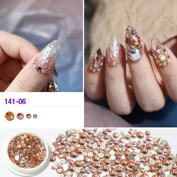 Nail Art Flat Bottom Rhinestones