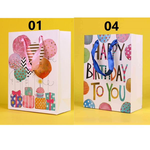 Happy Birthday Gift Bags 30x39x12cm