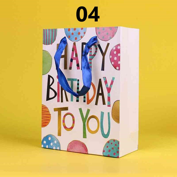 Happy Birthday Gift Bags 30x39x12cm