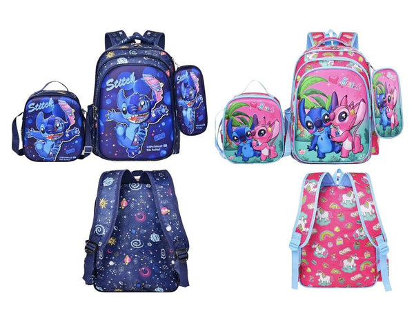 Stitch 16" Trolley Bag 3 Piece Backpack (No Trolley)