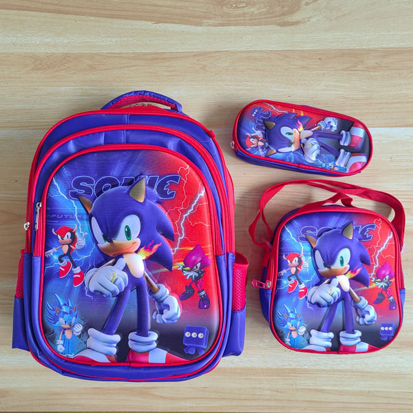 3 Piece 16" Trolley(Not Included) Backpack