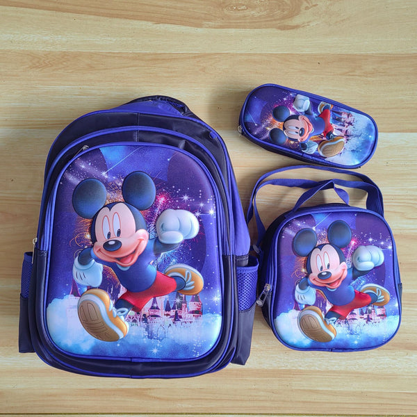 3 Piece 16" Trolley(Not Included) Backpack