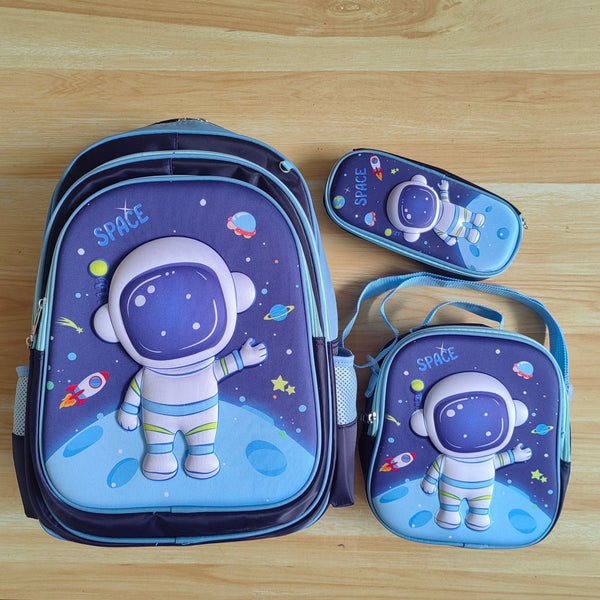 3 Piece 16" Trolley(Not Included) Backpack