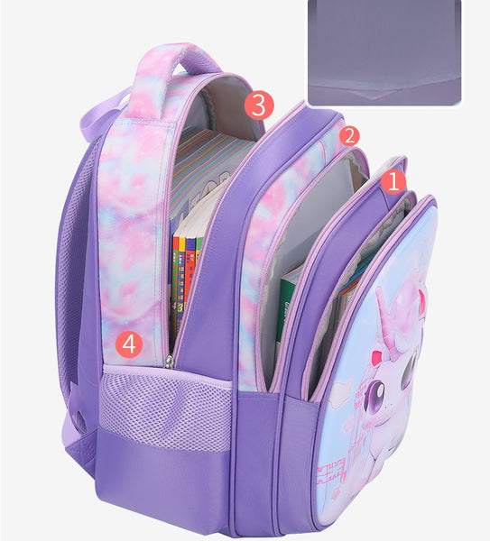 3 Piece Trolley(Included) Backpack Set