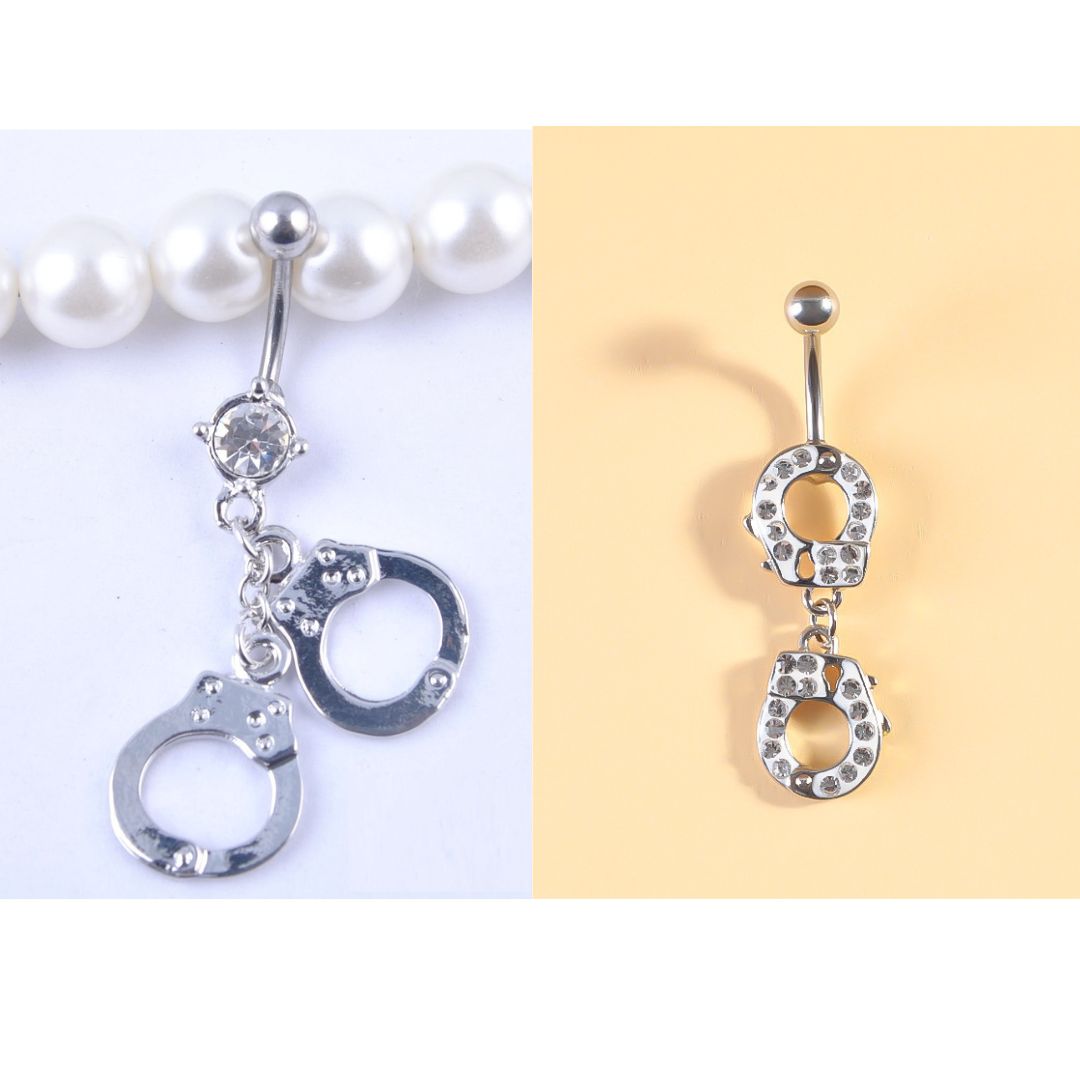 Handcuff Belly Button Ring