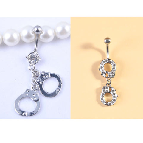 Handcuff Belly Button Ring