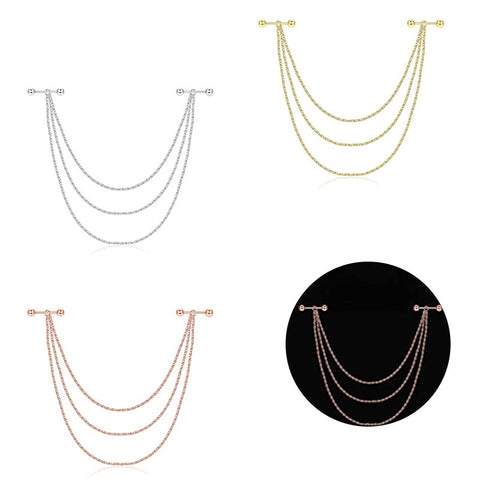 Stainless Steel Ball Nipple Body Chain