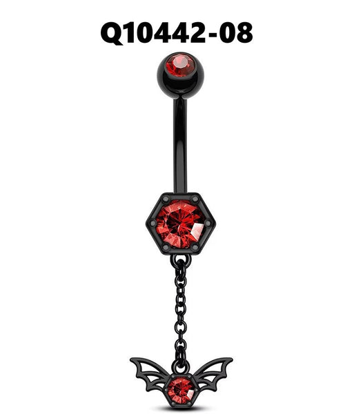 Gothic Stainless Steel Belly Button Rings