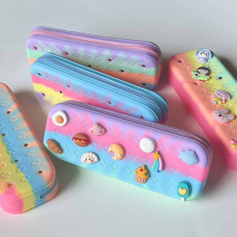 Croc Multi Color DIY Pencil Case