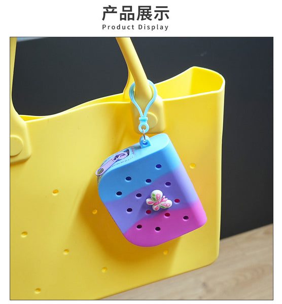 Croc Multi Color Detachable Wallet