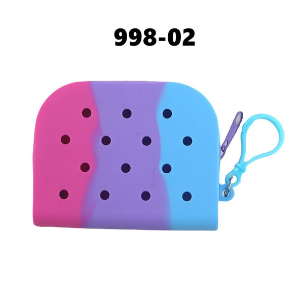Croc Multi Color Detachable Wallet